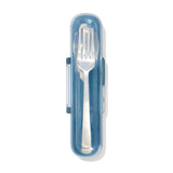 Prep & Go Stainless Steel Utensils With Case - Ocean Blue J1