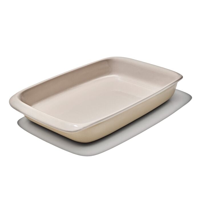 3 Qt Rectangular Stoneware Baking Dish V3