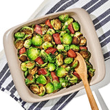 2 Qt Square Stoneware Baking Dish Y4