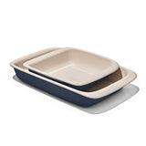 2 Qt Square Stoneware Baking Dish Y4