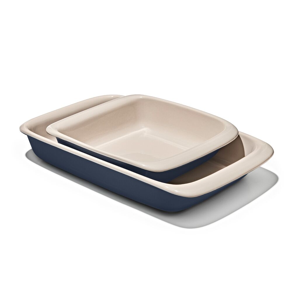 2 Qt Square Stoneware Baking Dish Y4