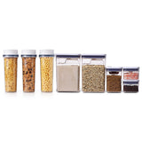 3 Piece Cereal Dispenser Set & 8-Piece POP Container Baking Set Bundle V4