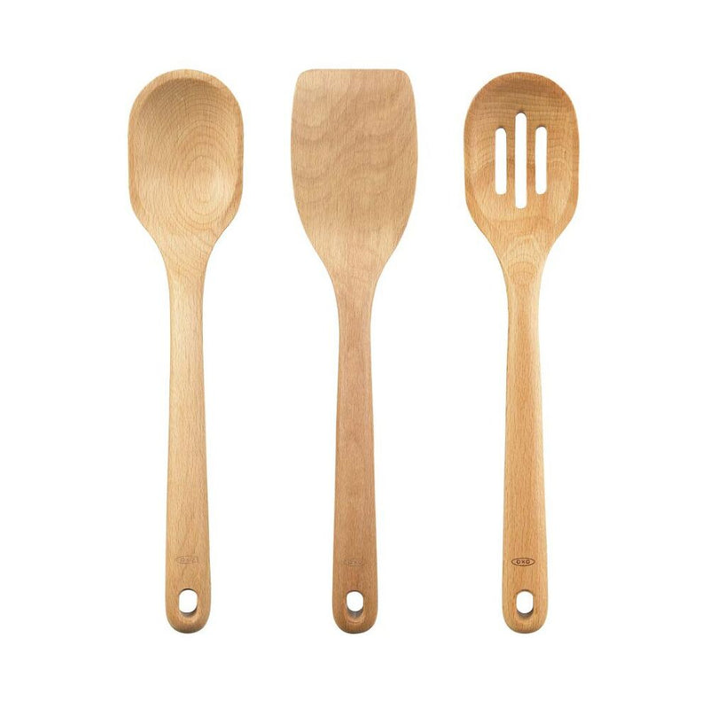 3 Piece Wooden Utensil Set U2