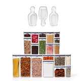 POP 3-Piece Scoop Set & 20-Piece POP Container Set Bundle A0