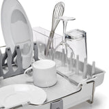OXO Good Grips Foldaway Dish Rack X6