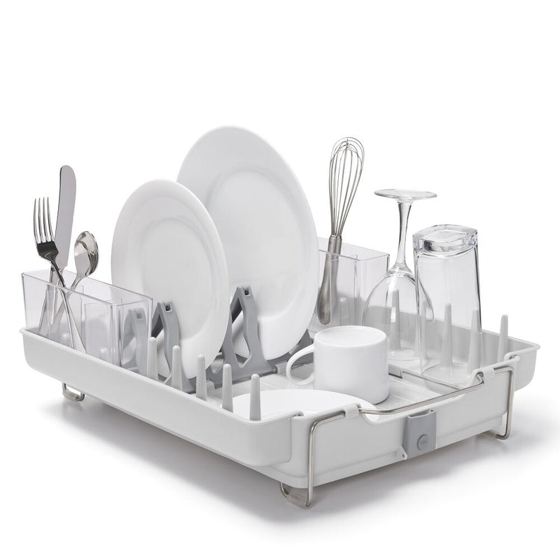OXO Good Grips Foldaway Dish Rack X6