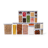 POP Large Cereal Dispenser (4.5 Qt.) & 20-Piece POP Container Set Bundle Y8