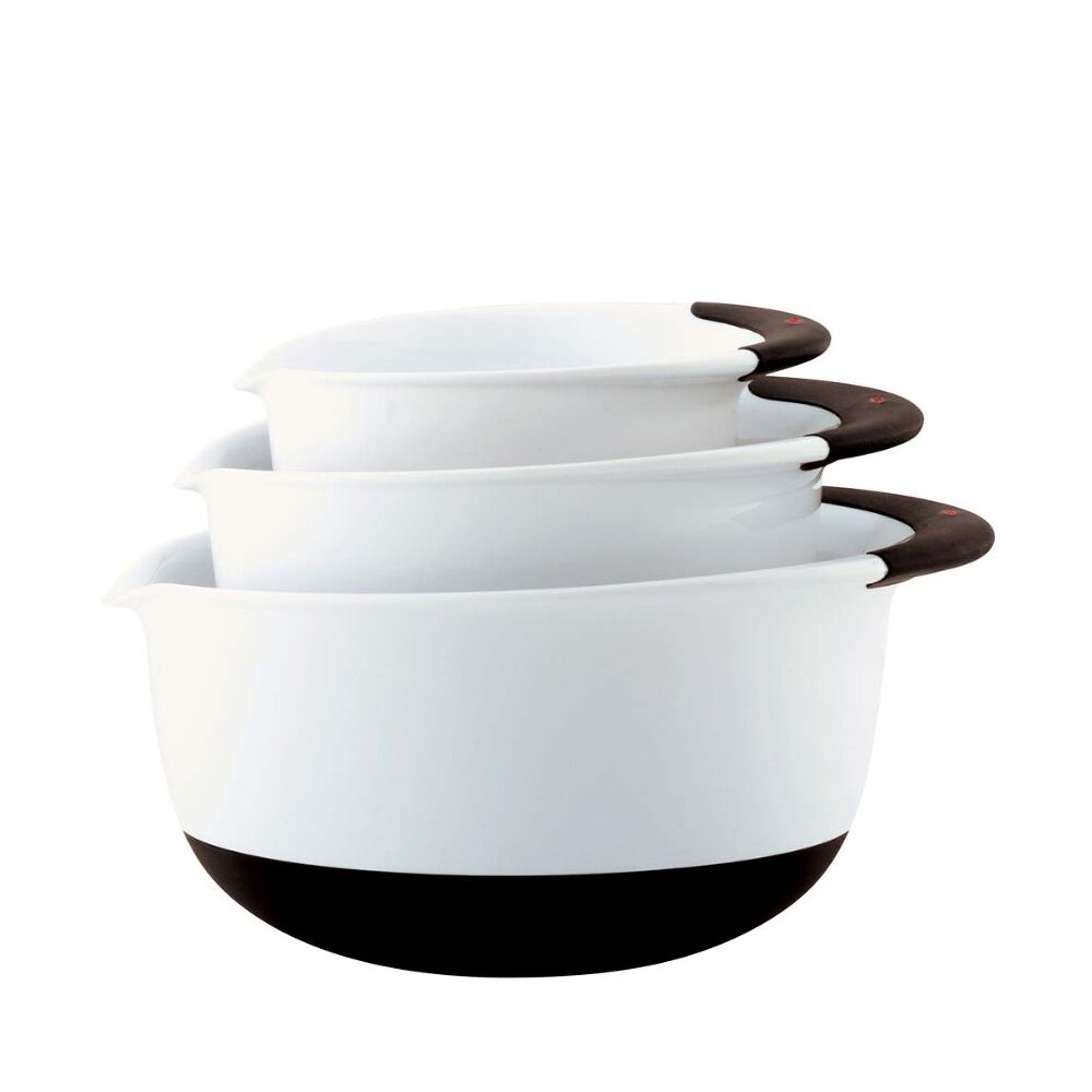 3-Piece Mixing Bowl Set - White C7