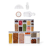 POP 4-Piece Baking Set & 20-Piece POP Container Set Bundle V7