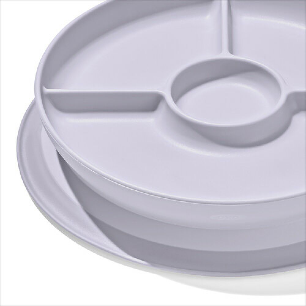 Stick & Stay Suction Divided Plate Q1