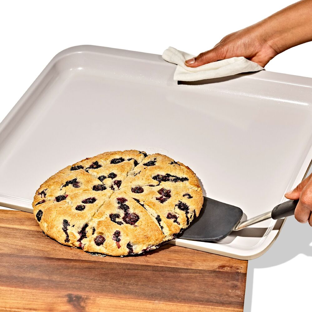 Non-Stick Pro Ceramic Coated Metal Bakeware Cookie Sheet – Biscuit T5