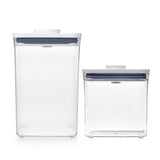 POP Container - Big Square Medium (4.4 Qt.) & POP Container - Rectangle Short (1.7 Qt.) Bundle G0