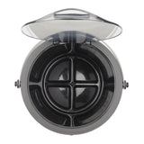 Steel Ice Bucket & Tong Set B8