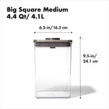 POP Container - Big Square Medium (4.4 Qt/4.2 L) Z6