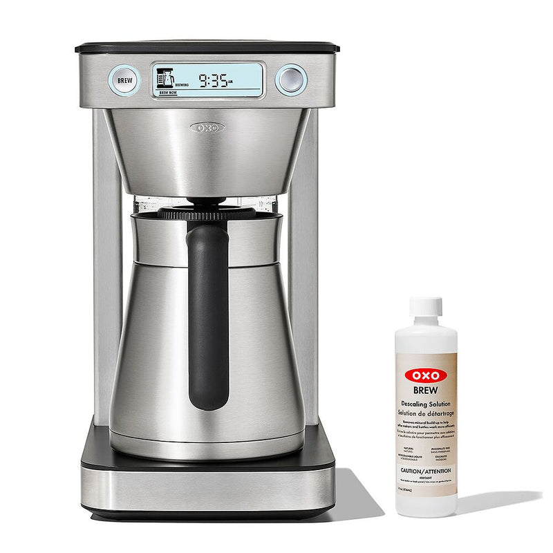 12-Cup Coffee Maker with Podless Single-Serve Function & Descaling Solution Bundle J9