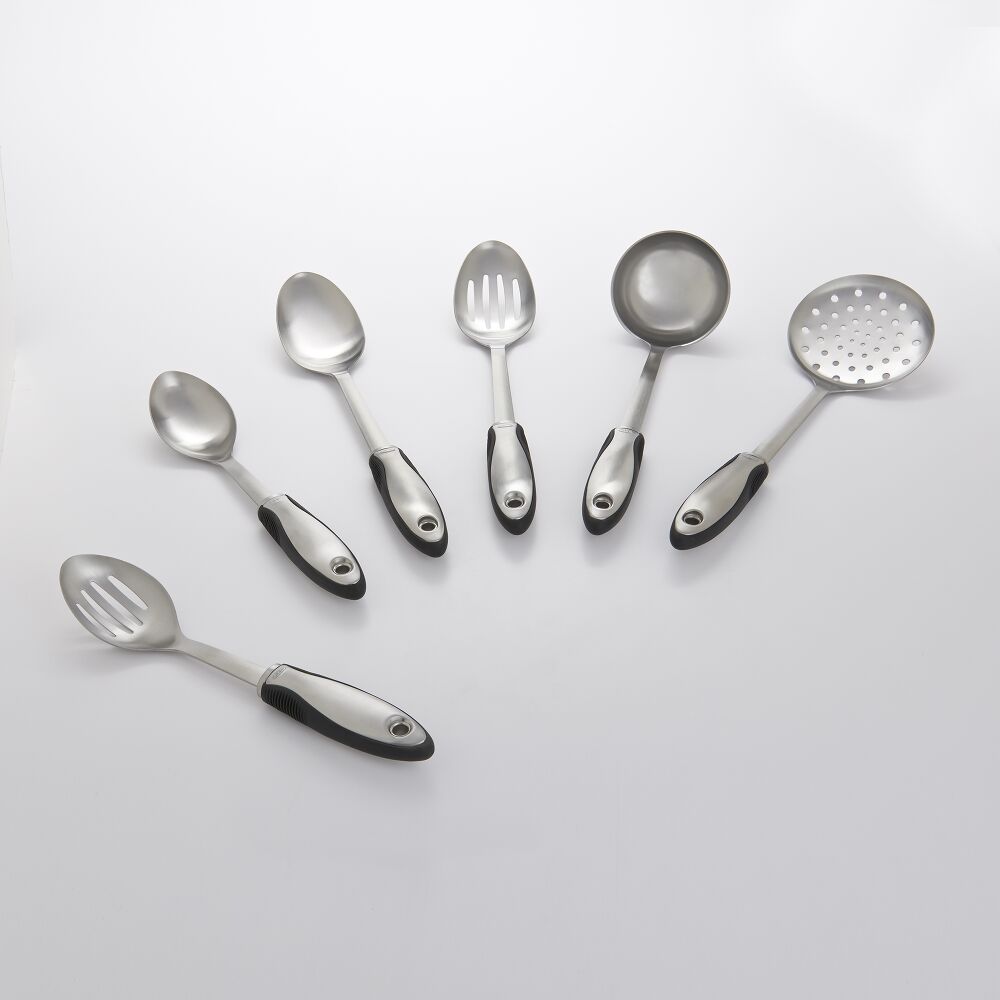 Steel Slotted Spoon J0
