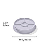 Stick & Stay Suction Divided Plate Q1