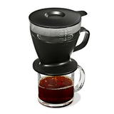 Pour Over Coffee Maker with Water Tank - Matte Black J5