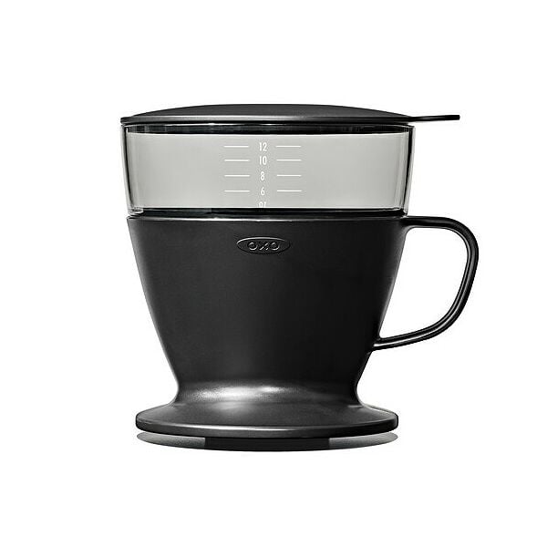 Pour Over Coffee Maker with Water Tank - Matte Black Z1