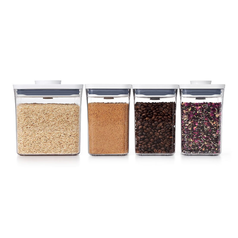 POP Container - Big Square Short (2.8 Qt.) & 3-Piece POP Container Value Set Bundle Y6
