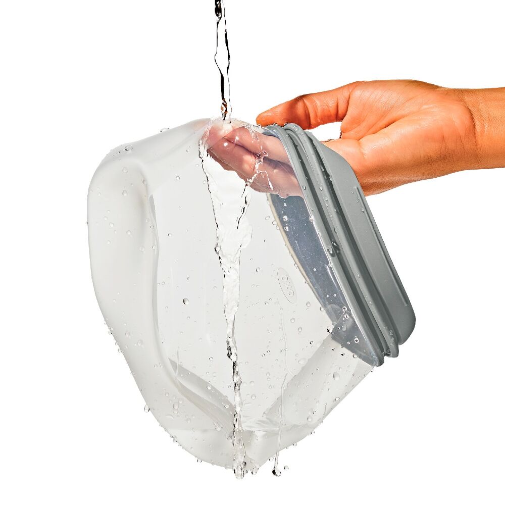 Silicone Reusable Bag  Sandwich (28 oz) - Fog R9