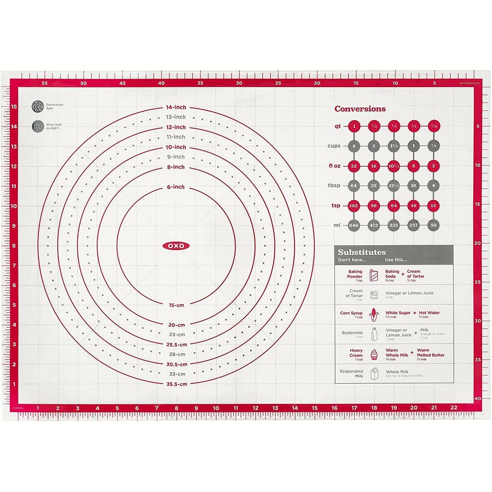 OXO Silicone Pastry Mat N0
