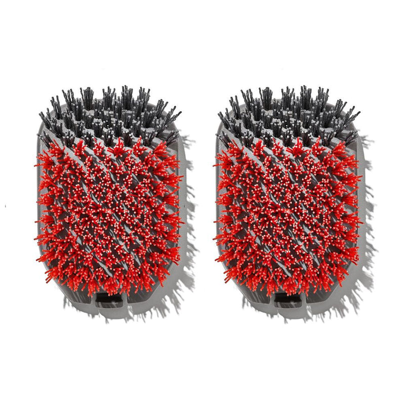 Outdoor Nylon Grill Brush Set of 2 Replacement Heads J9