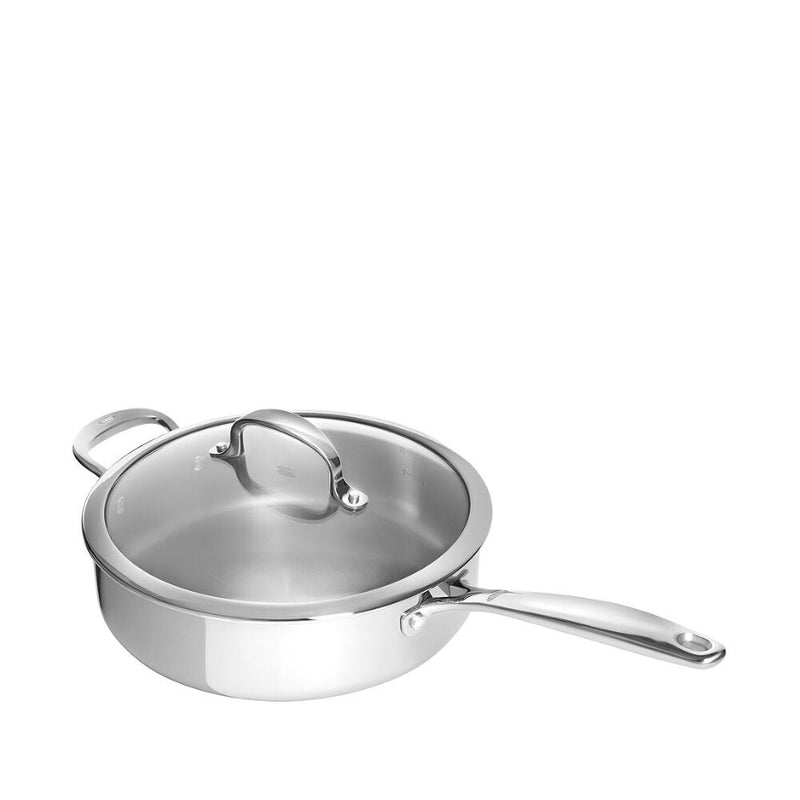 Stainless Steel Pro 10 Inch Covered Skillet P7