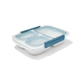 Prep & Go 4.1-Cup Divided Container - Ocean Blue G4
