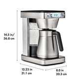 12-Cup Coffee Maker with Podless Single-Serve Function K8