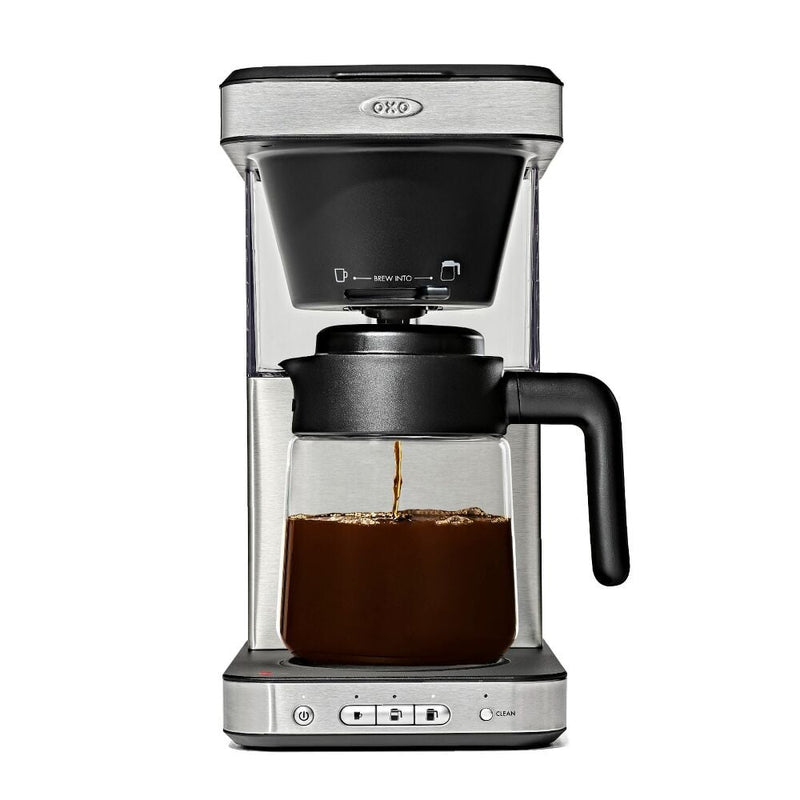 8-Cup Coffee Maker with Podless Single-Serve Function and Glass Carafe N5