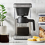 8-Cup Coffee Maker with Podless Single-Serve Function and Glass Carafe N5