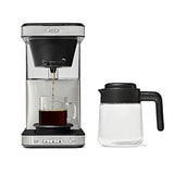 8-Cup Coffee Maker with Podless Single-Serve Function and Glass Carafe N5