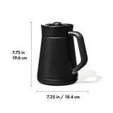 Replacement Carafe for 9-Cup Coffee Maker, Matte Black R1