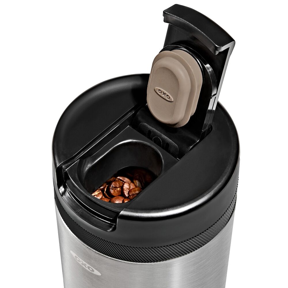 12oz Stainless Steel Coffee Storage Container X0