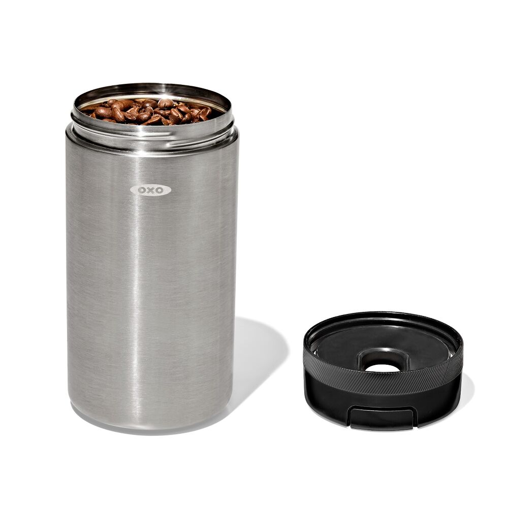 12oz Stainless Steel Coffee Storage Container X0
