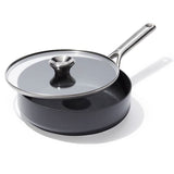 Ceramic Professional Non-Stick 3-Quart Sauté Pan with Lid V9