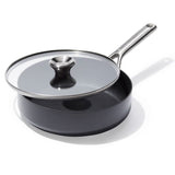 Ceramic Professional Non-Stick 3-Quart Sauté Pan with Lid V9