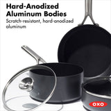 OXO Ceramic Professional Non-Stick 5-Piece Cookware Set I3