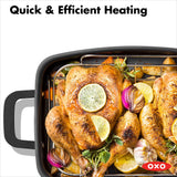 Carbon Steel Obsidian Series Roaster with Rack Y5