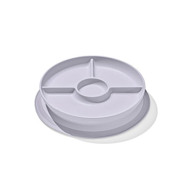 Stick & Stay Suction Divided Plate Q1