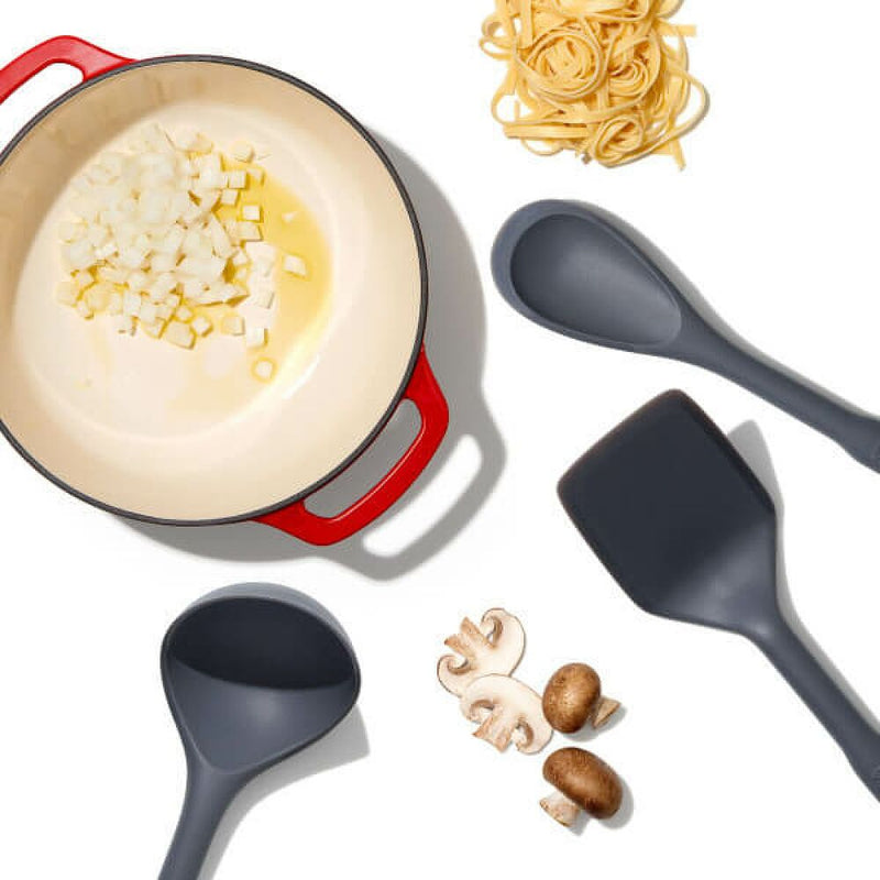 3-Piece Silicone Utensil Set X4