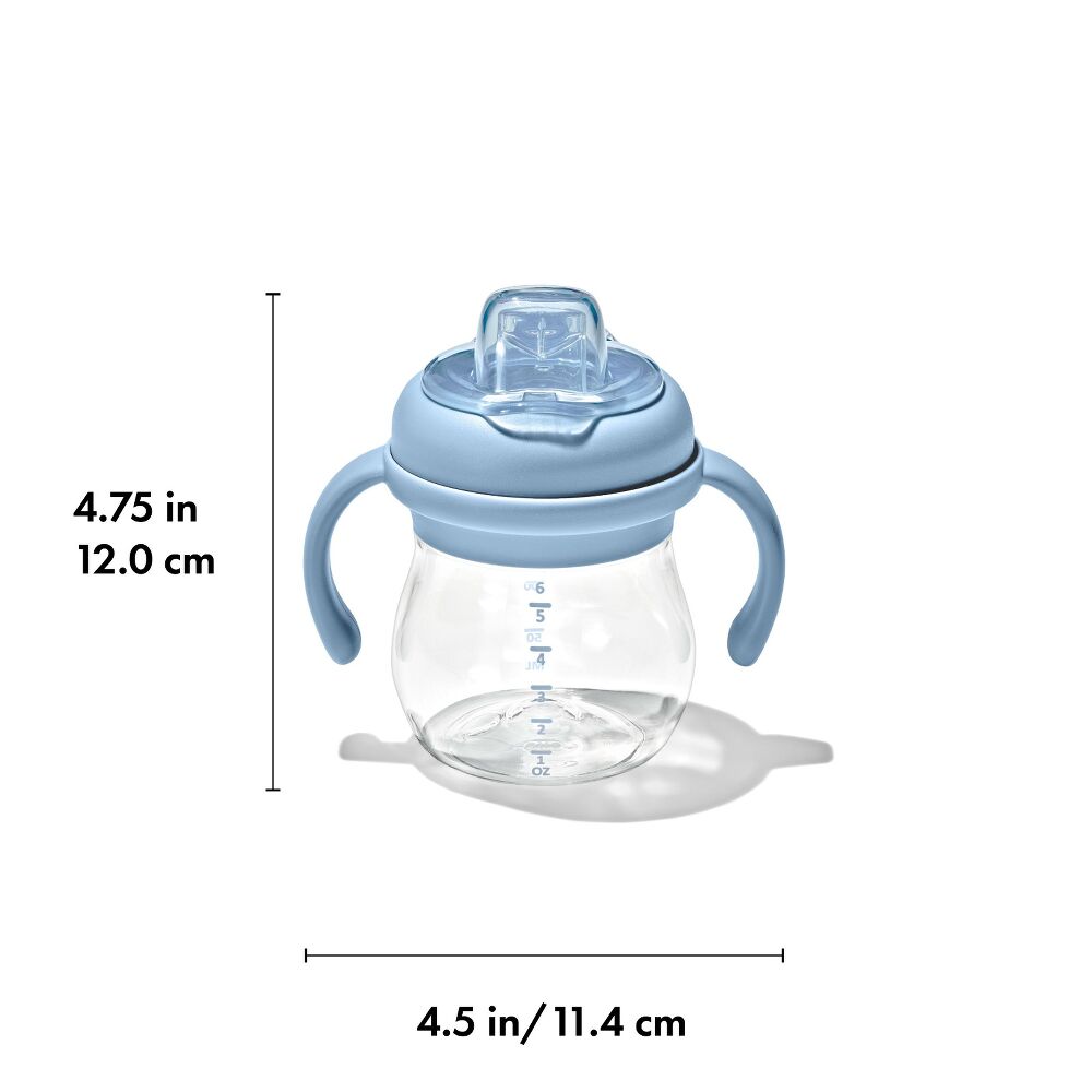 Transitions 6 Oz Soft Spout Sippy Cup with Removable Handles C4