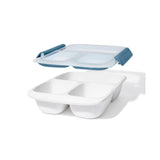 Prep & Go 4.1-Cup Divided Container - Ocean Blue G4