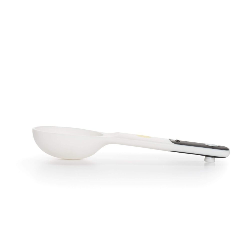 7 Piece Plastic Measuring Spoons - White X5