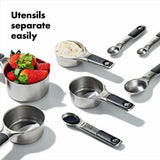 Stainless Steel Measuring Cups and Spoons Set G9
