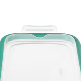 Smart Seal 8 Cup Glass Rectangle Container - Teal U3