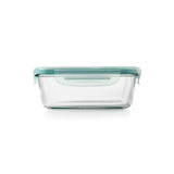 Smart Seal 3.5 Cup Glass Rectangle Container - Teal U6