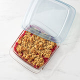 Glass Baking Dish with Lid (2.0 Qt) M7