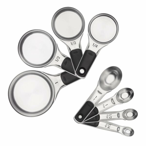 Stainless Steel Measuring Cups and Spoons Set G9